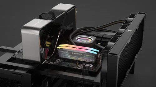 Memoria Corsair 48 Gb Ddr5-8000 2x 24 Gb Plateada, Cmhc48gx5m2x8000c38, Vengeance Rgb, Intel Xmp Cmhc48gx5m2x8000c38