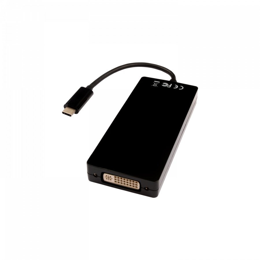 EAN 0662919108804 - V7 V7UC-DPHDVGADVI-BLK Adaptador gráfico USB 3840 x 2160 Pixeles Negro imagen 3