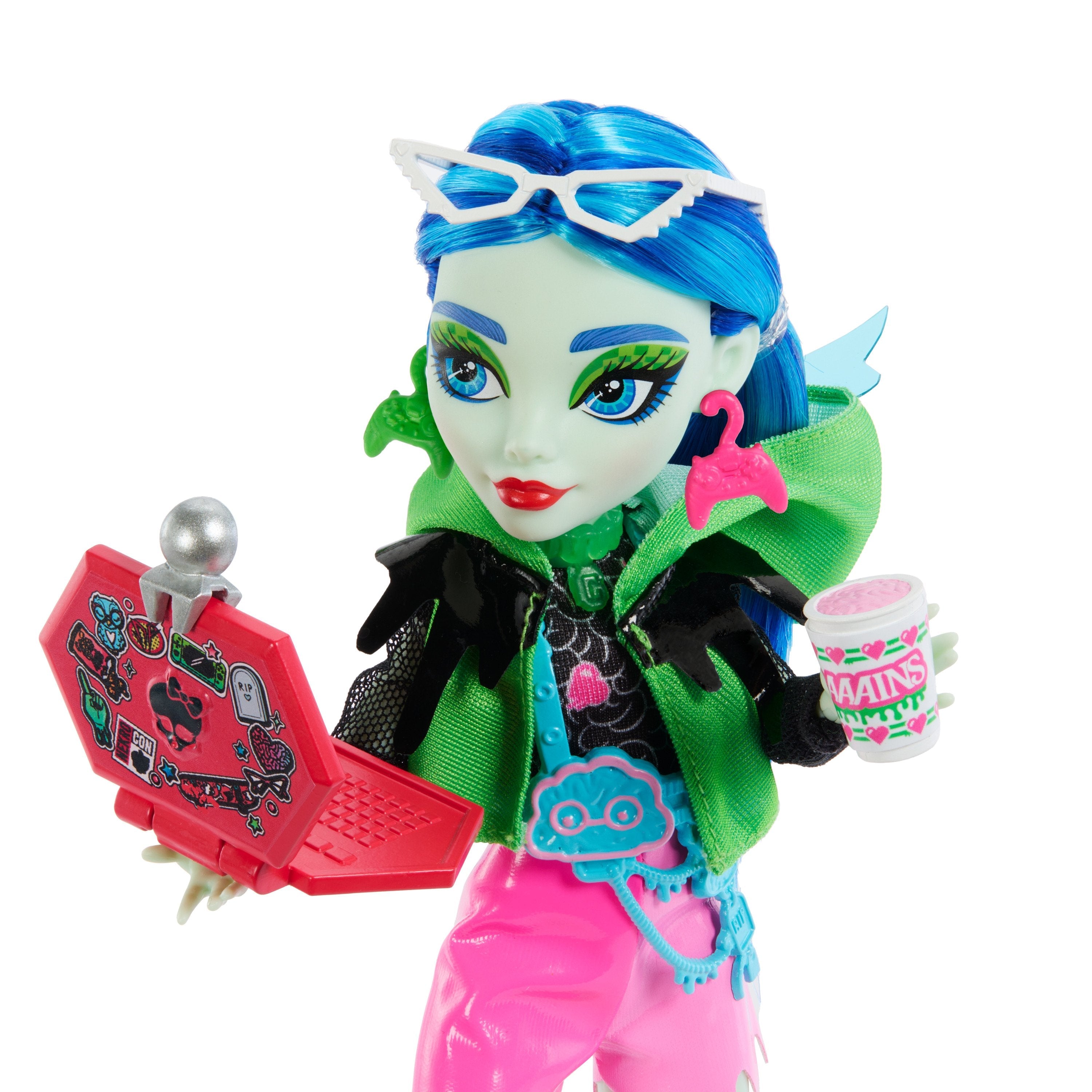 Muñeca Mattel Monster High Skulltimates Secrets Serie 3 Ghoulia Hnf81