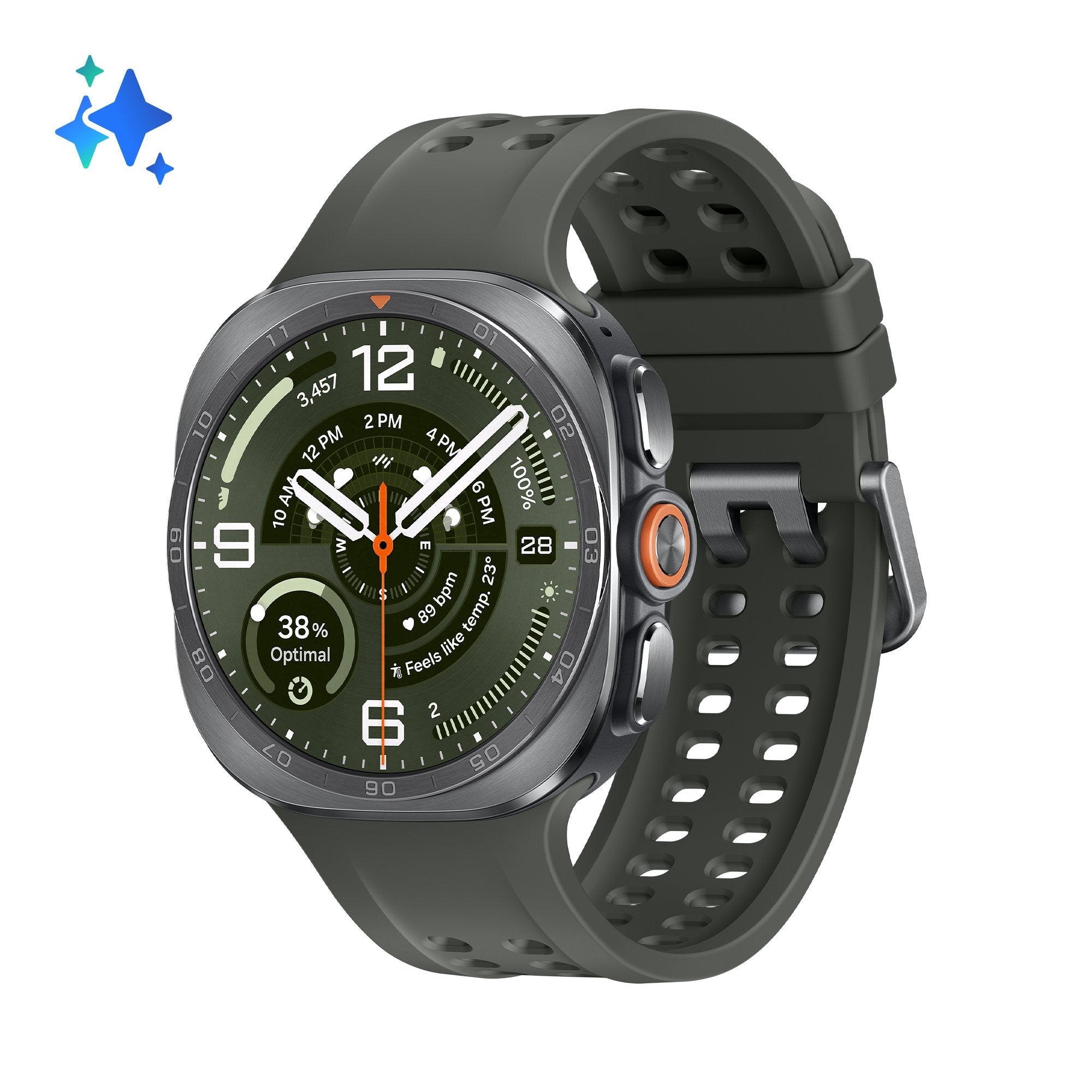 Samsung Galaxy Watch Ultra2 Sm-L715 4g Lte De Titanium Plata