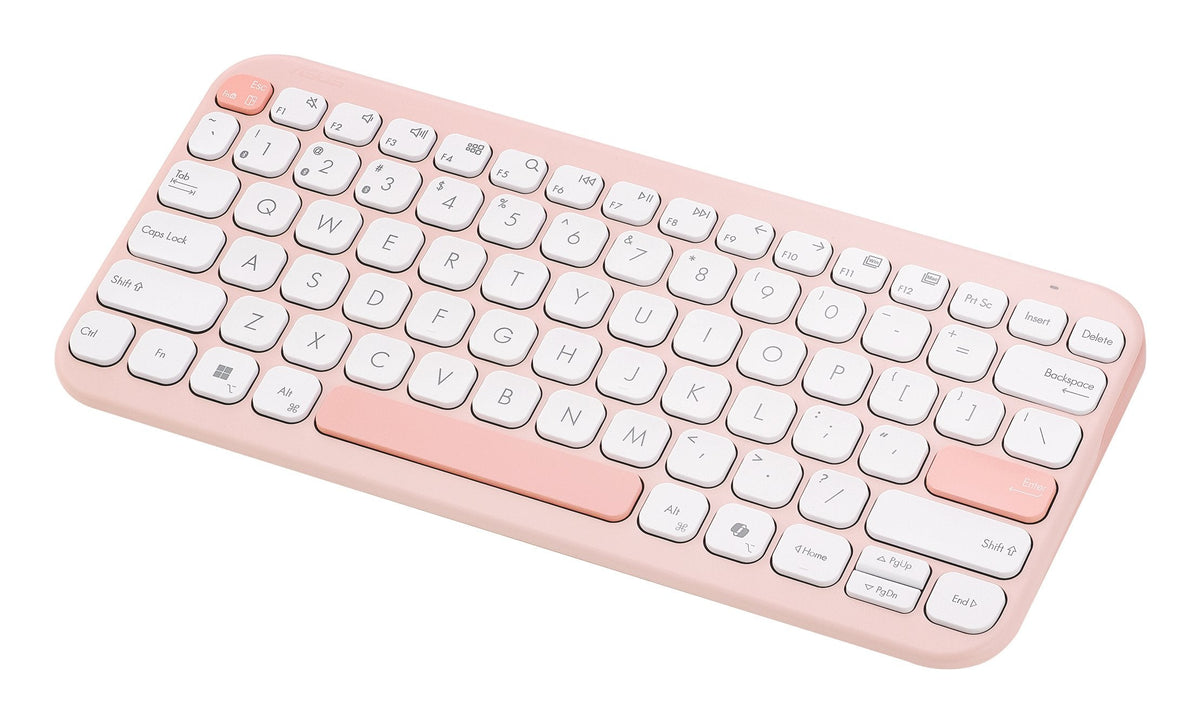 Teclado Asus Kw100 Innalambrico Qwerty Pink