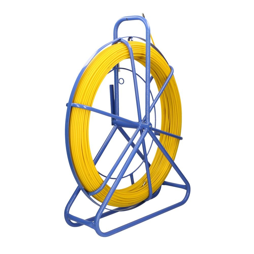 Extralink Pilot 6mm 200m Varilla De Tracción De Cable Fibra De Vidrio Frp, D. 6mm, L. 200m, Amarillo