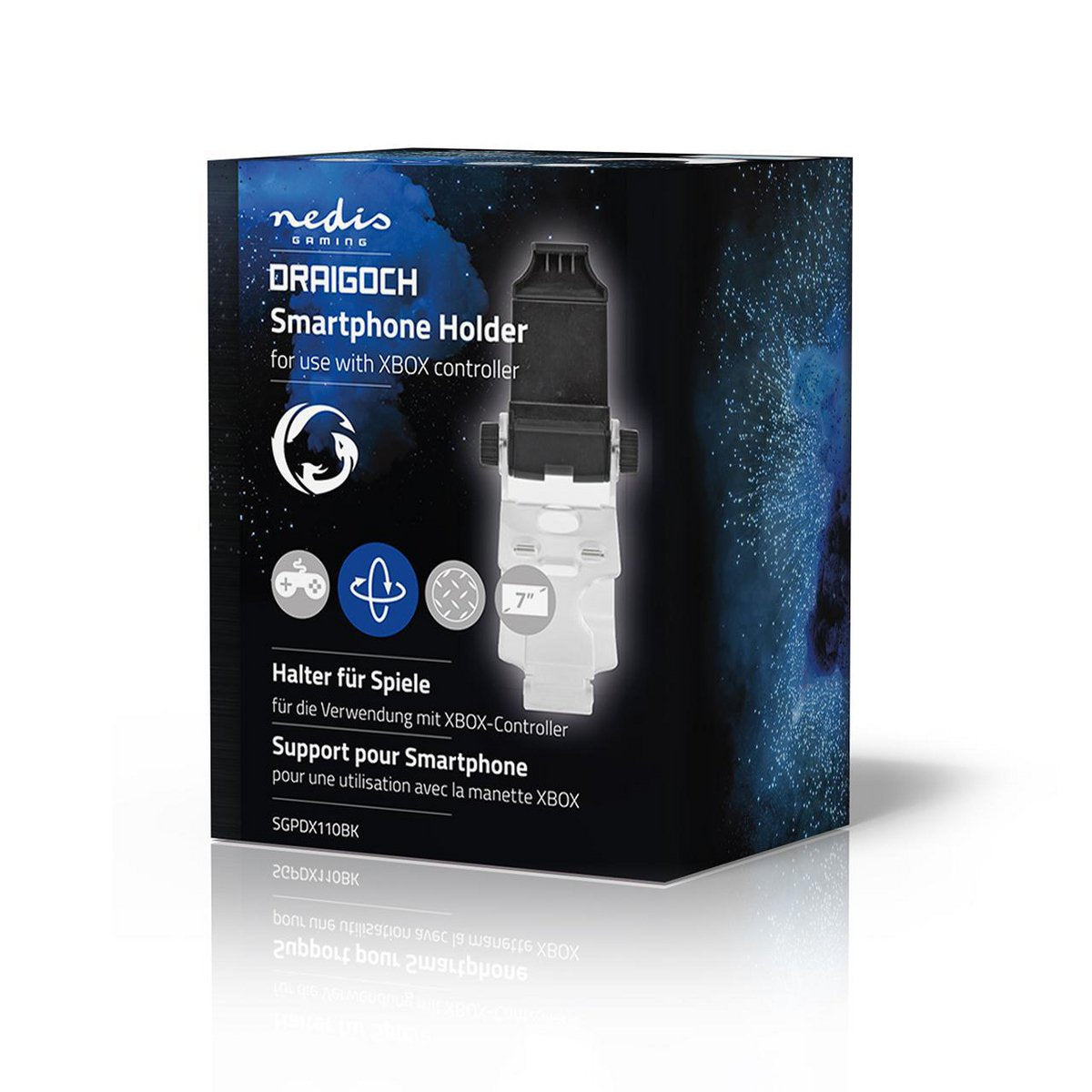 Nedis Soporte Gaming Para Smartphone 5 " 6.5 "