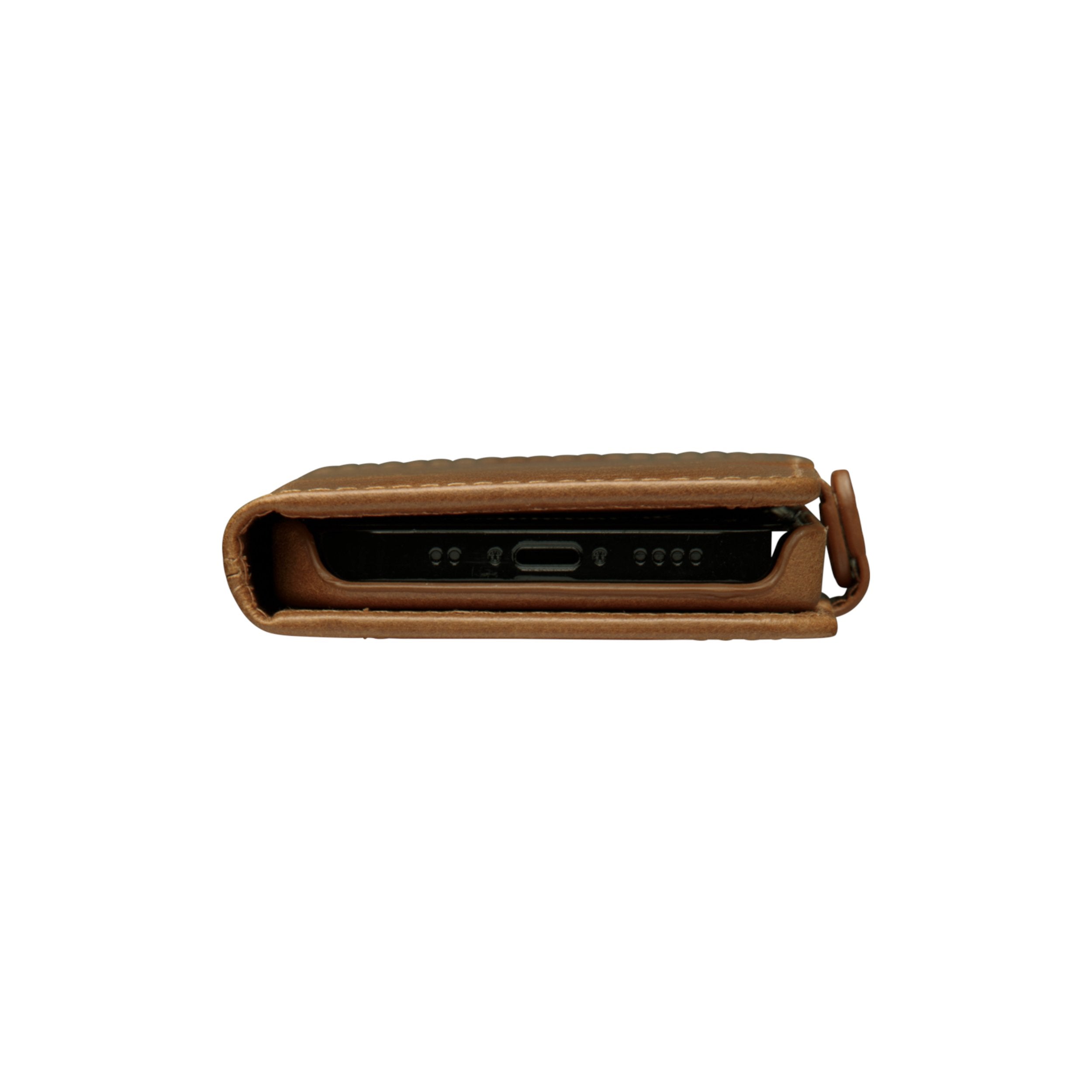 Dbramante1928 Lynge Funda Para Iphone 12 Mini 13,7 Cm (5.4") Funda Cartera Bronceado