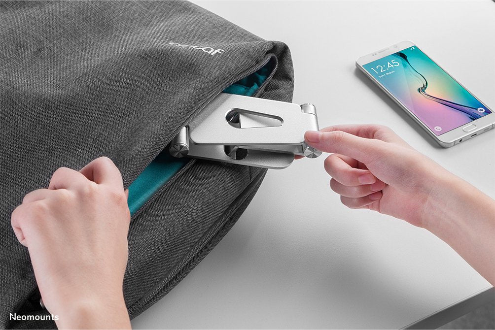 Soporte Para Teléfono Newstar De Hasta 10 ", Plateado