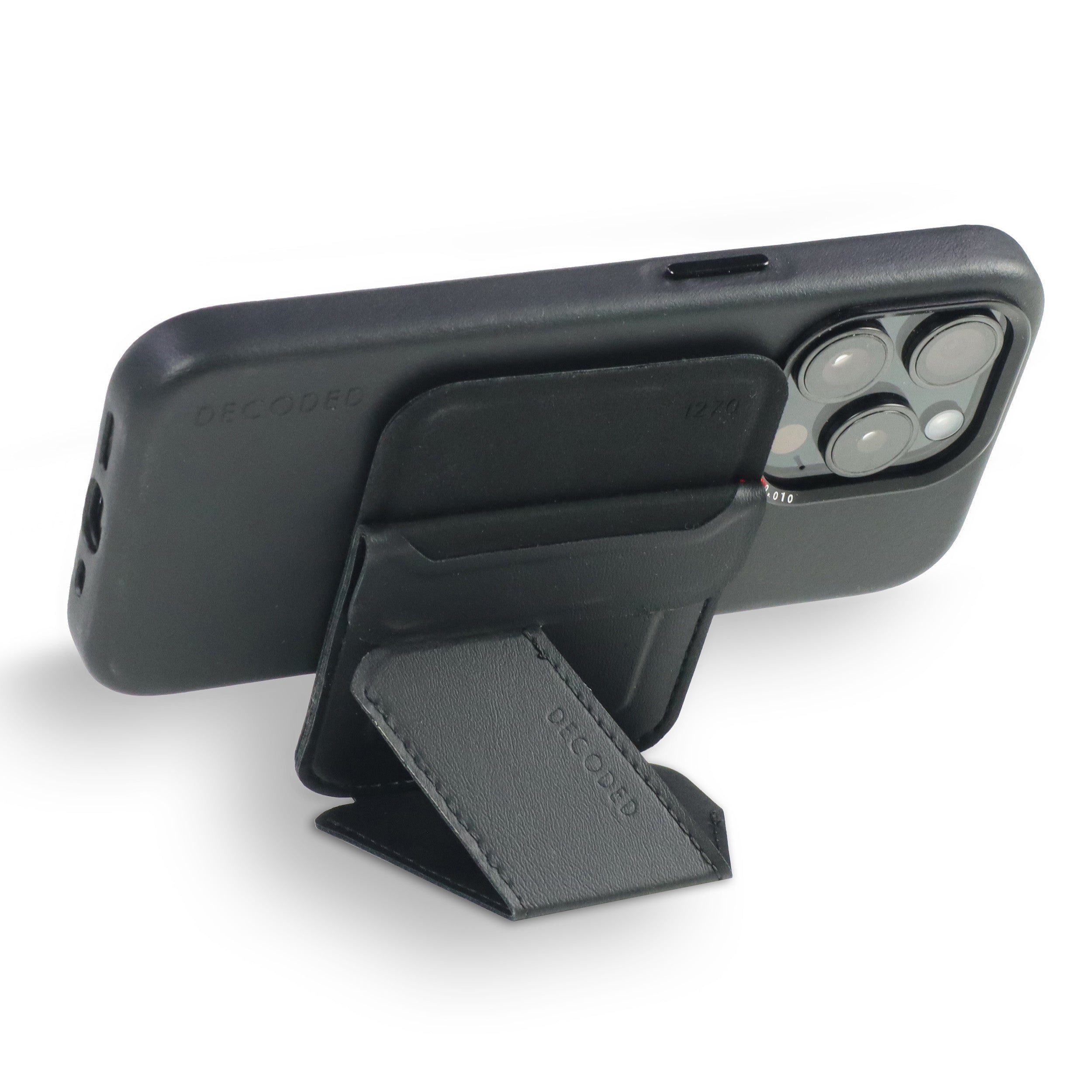 EAN 8720593011253 - Decoded D24MSCS1GE monedero, tarjetero y portadocumento de viaje Billetera Negro Silicona imagen 4