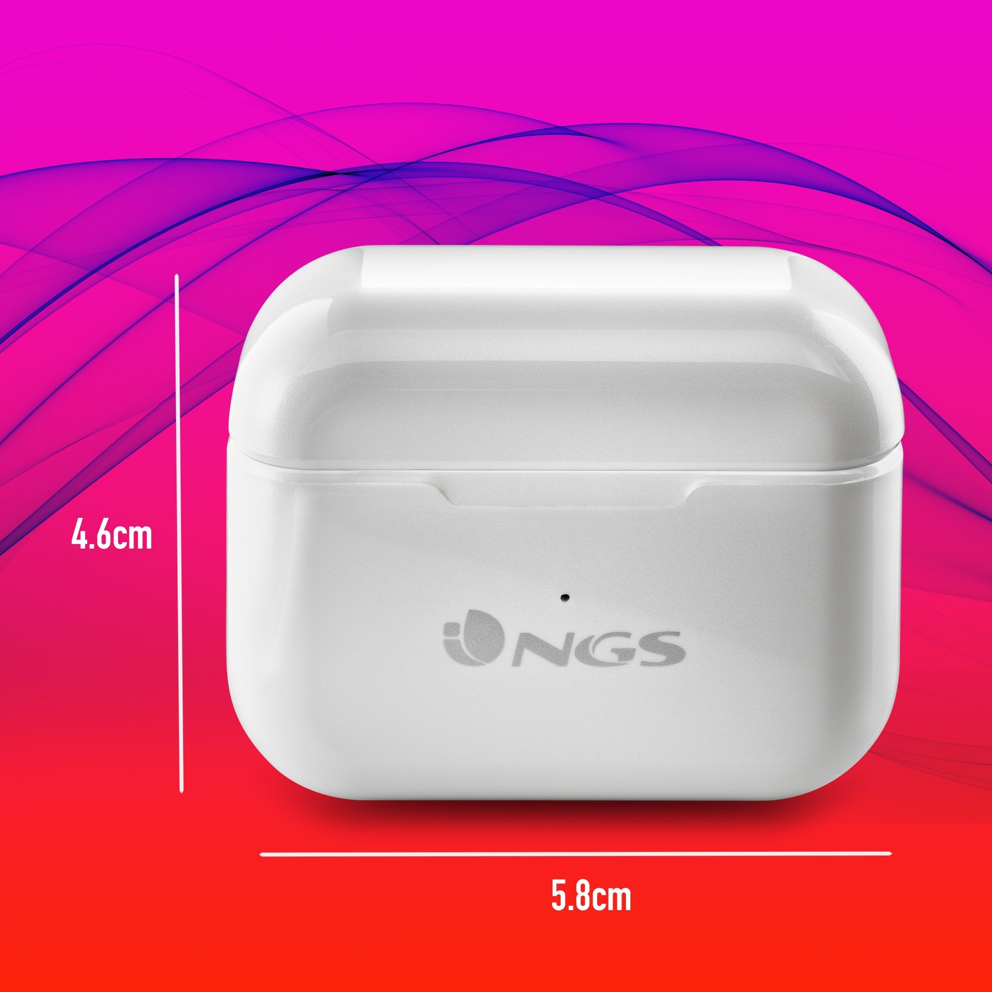 EAN 8435430620030 - NGS ARTICA BLOOM Auriculares Inalámbrico Dentro de oído Llamadas/Música USB Tipo C Bluetooth Blanco imagen 10