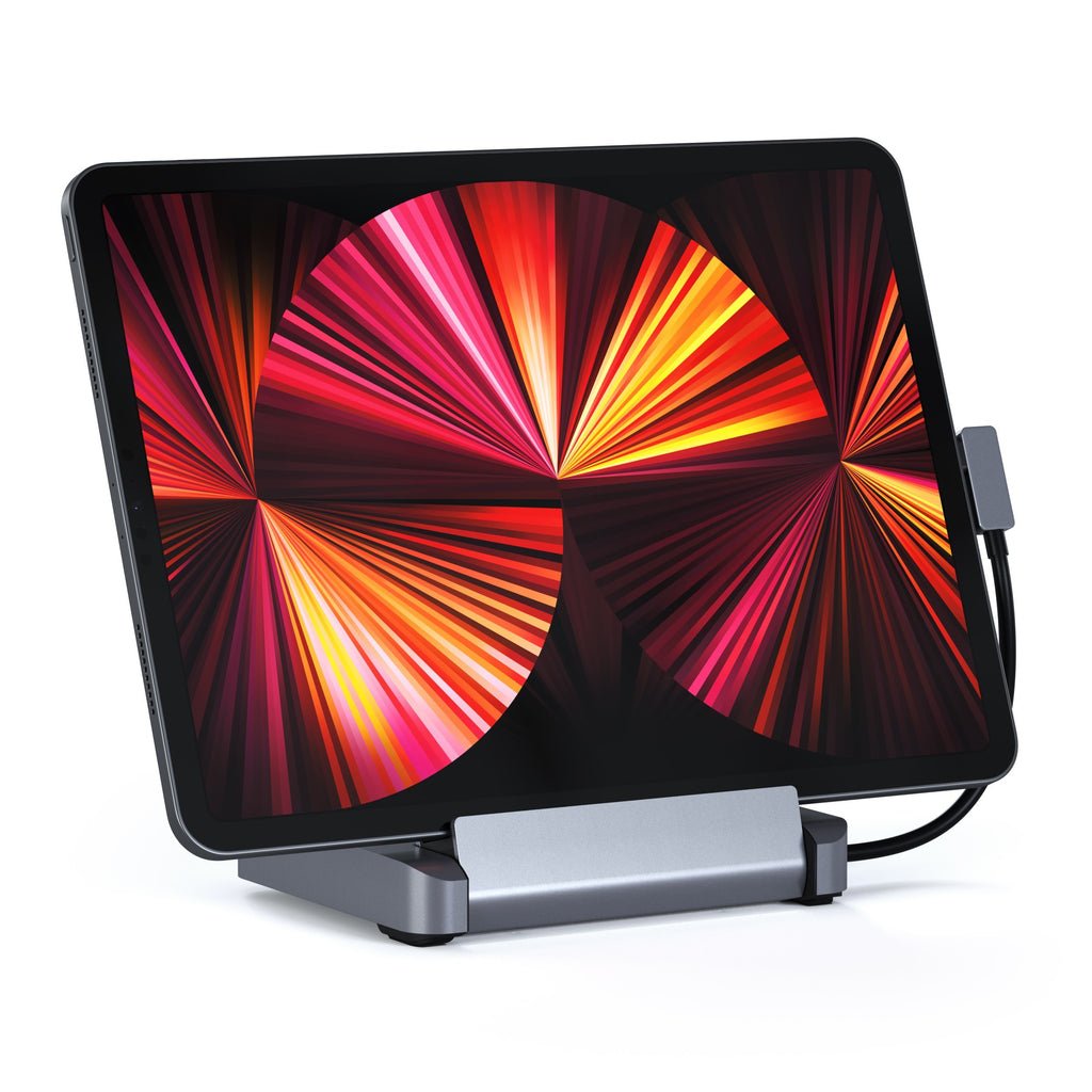 Satechi Aluminum Do Ipad Pro (Usb-C, Usb-A, 4k Hdmi, Czytnik Kart Micro/Sd, Jack Port) (Gwiezdna Szarosc)