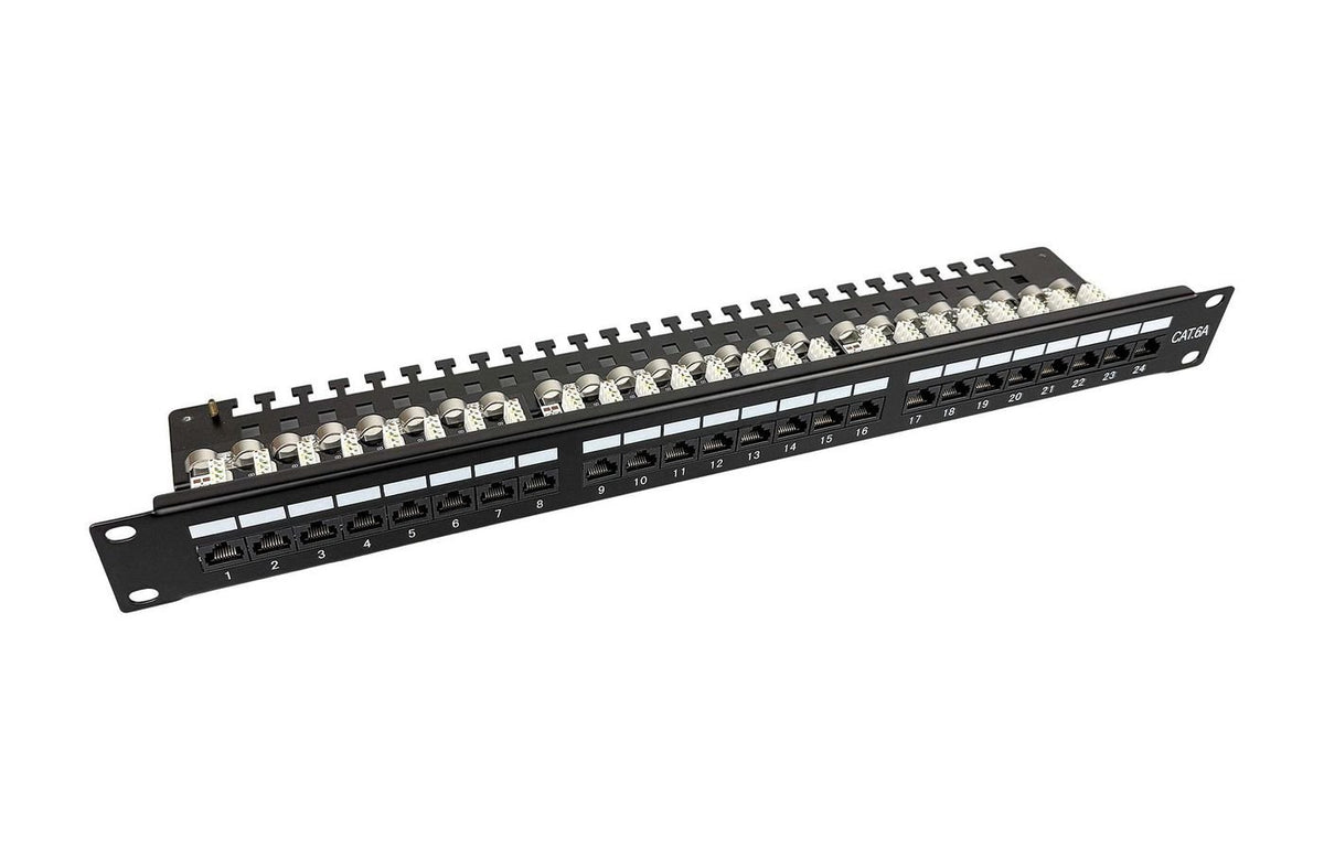 EAN 5715328190719 - Lanview LVR-CAT6A-UTP-LSA carcasa de ordenador Negro imagen 2
