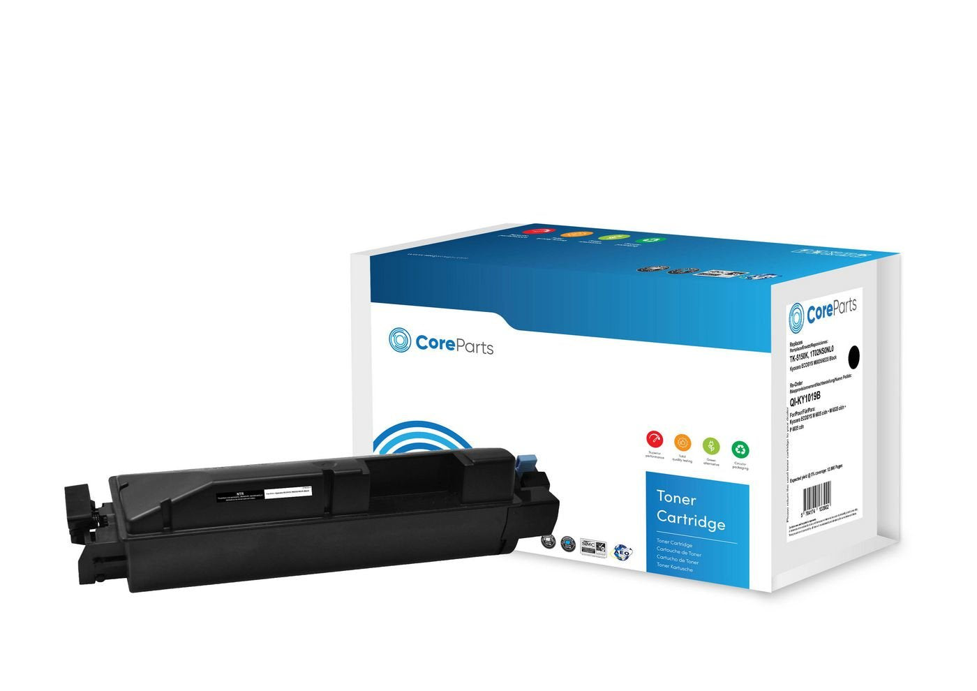 Toner Black Tk-5150k Pages: 12.000