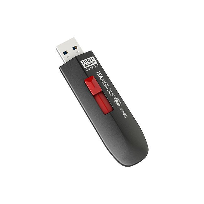 Team Group C212 512 Gb, Memoria Usb Negro/Rojo, Usb-A 3.2 Gen 2 Tc2123512gb01