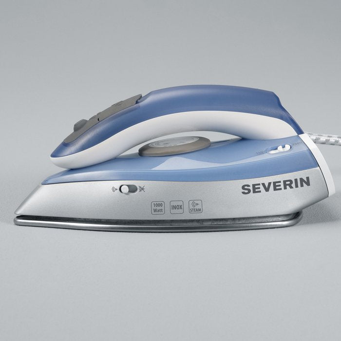 EAN 4008146000447 - Severin BA 3234 plancha Plancha vapor-seco Suela de acero inoxidable 1000 W Azul, Plata imagen 5
