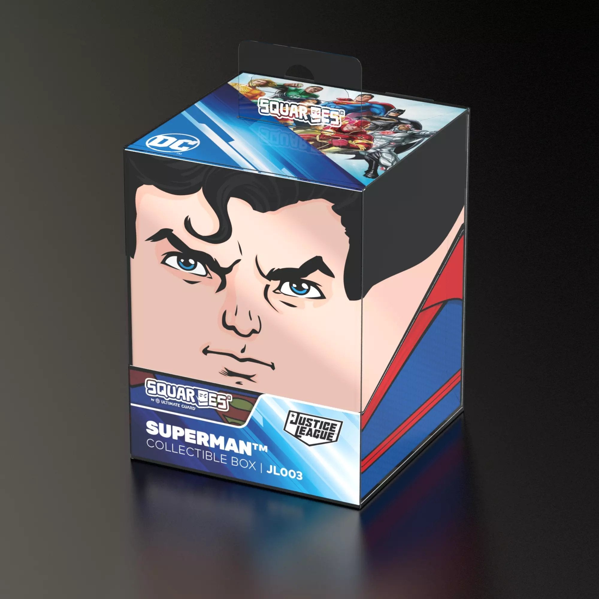 Caja De Mazo Squaroes Dc Justice League Superman