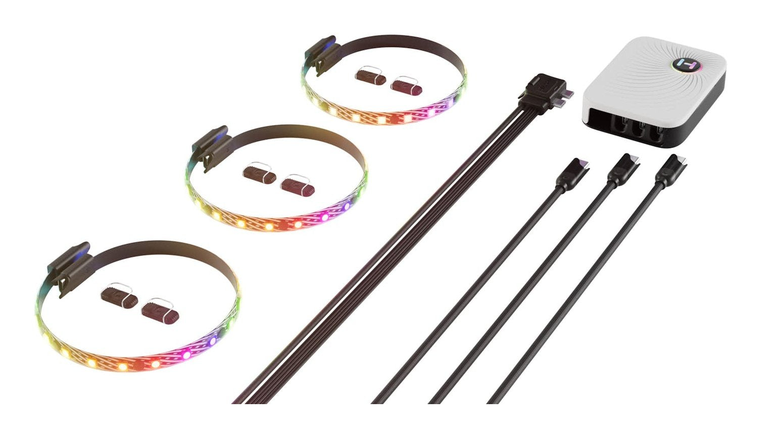 EAN 1220000350694 - HYTE LS10 Universal Kit de luces para torre de ordenador imagen 1