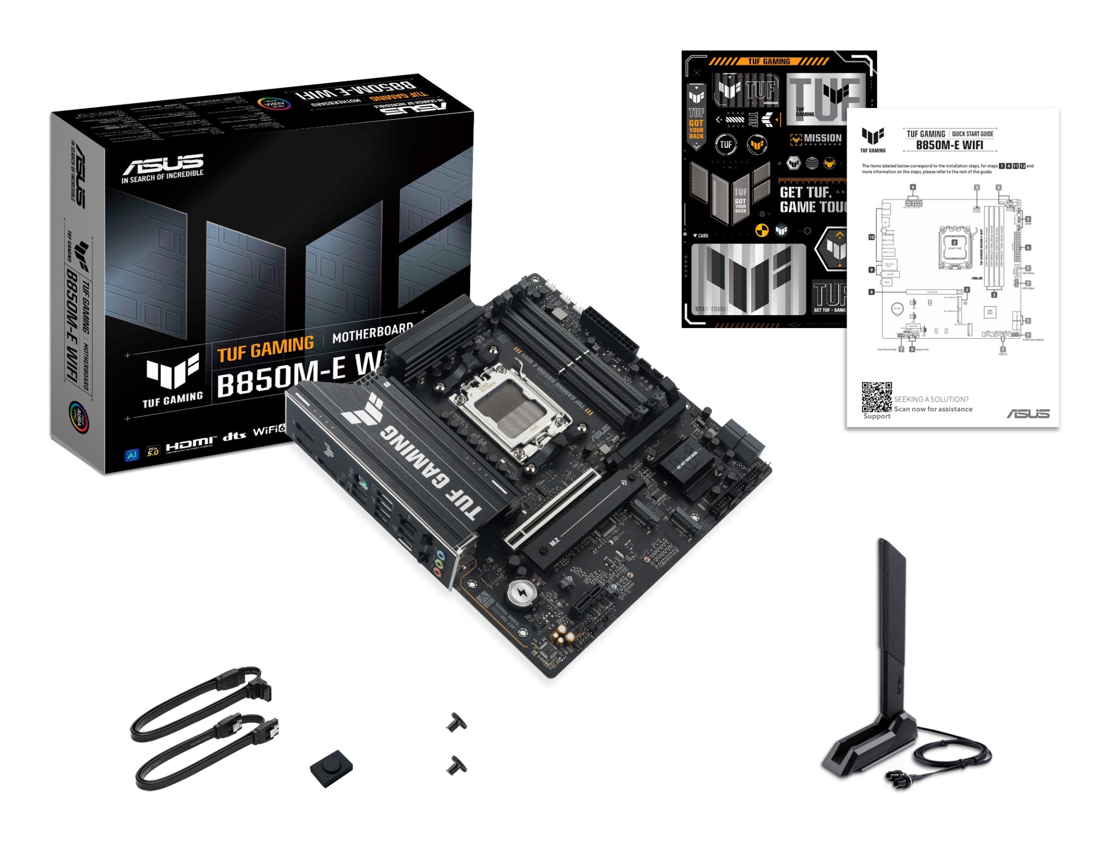 EAN 4711636068499 - ASUS TUF GAMING B850M-E WIFI AMD B850 Zócalo AM5 micro ATX imagen 9
