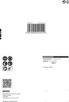 EAN 4059952544519 - Bosch 2 608 901 113 disco de afilar Madera Hoja lijadora imagen 8