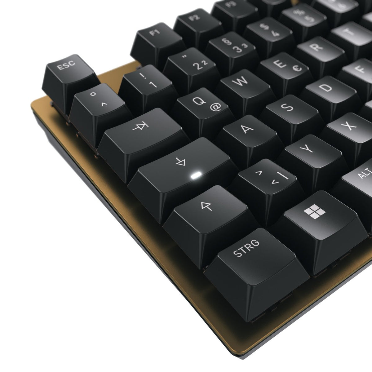 EAN 4025112120138 - CHERRY KC 200 MX teclado Juego USB QWERTY Nórdico Negro, Bronce imagen 6