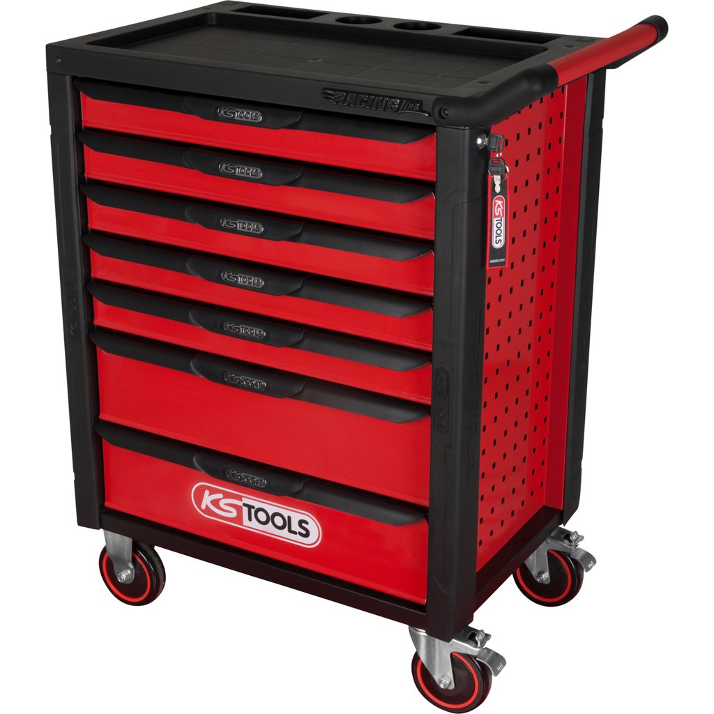 Carro De Taller Ks Tools Racingline Negro-Rojo 826.0007