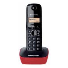 Teléfono Inalámbrico Panasonic Kx-Tg1611 Negro Y Rojo