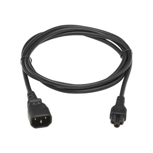Power Cable C14 To C5 H05vv-F 2.5a 2m