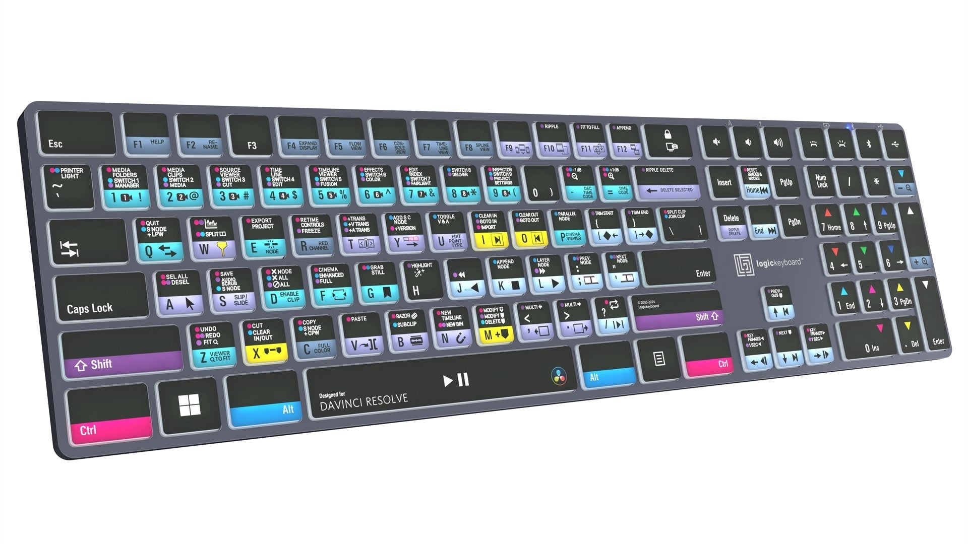 Logickeyboard Davinci Resolve Classic Titan Uk (Pc)
