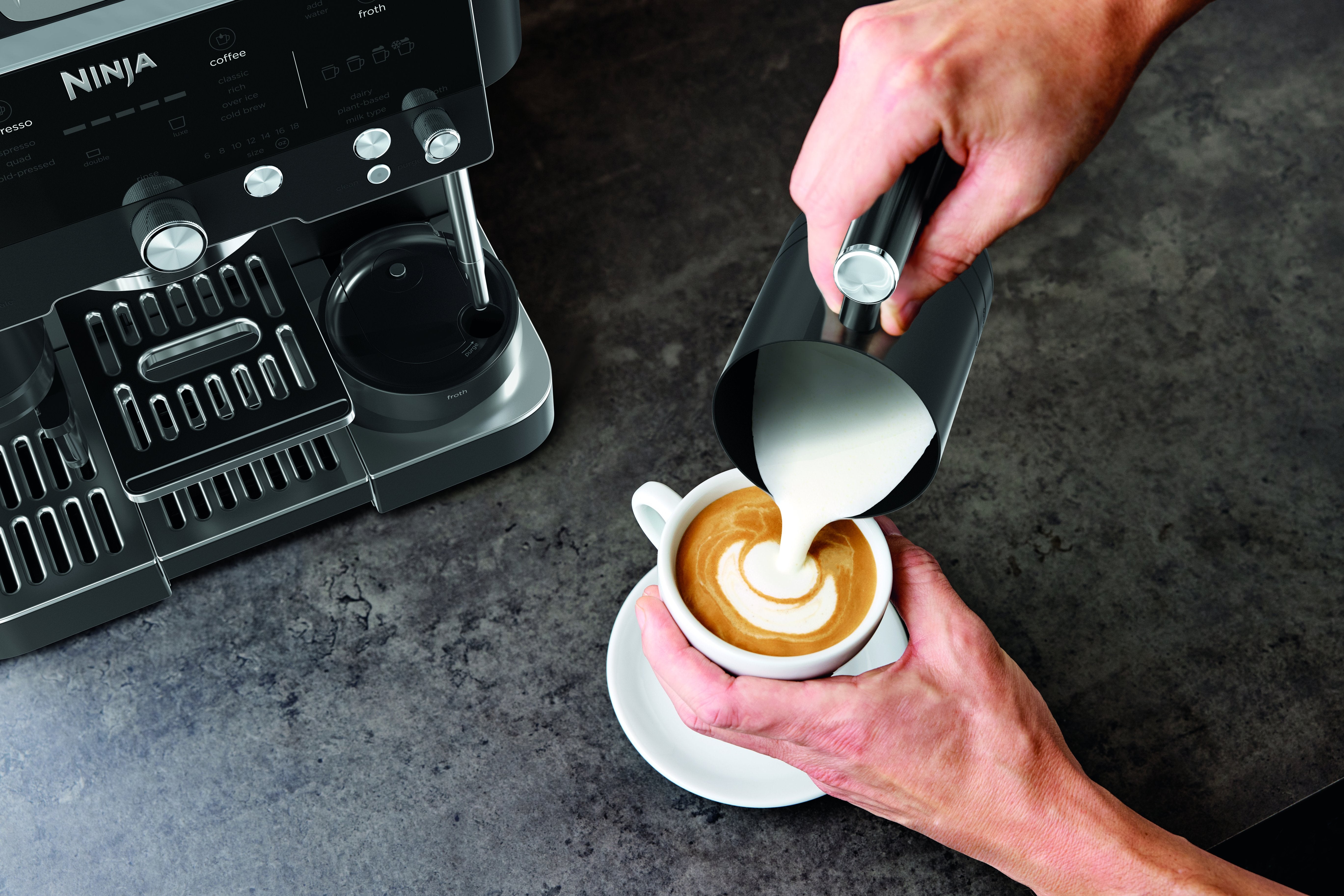 EAN 0622356349901 - Ninja ES601EUBK cafetera eléctrica Semi-automática Máquina espresso 2 L imagen 8