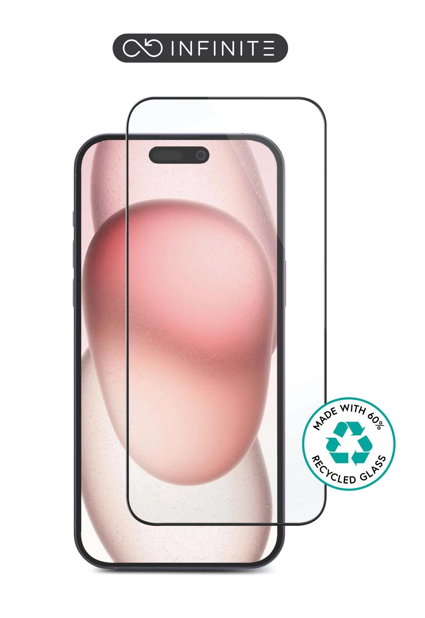 Infinite Apple Iphone 16 Plus Black Full Cover Titan