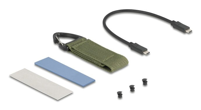 EAN 4043619420339 - DeLOCK 42033 caja para disco duro externo Caja externa para unidad de estado sólido (SSD) Gris M.2 imagen 3