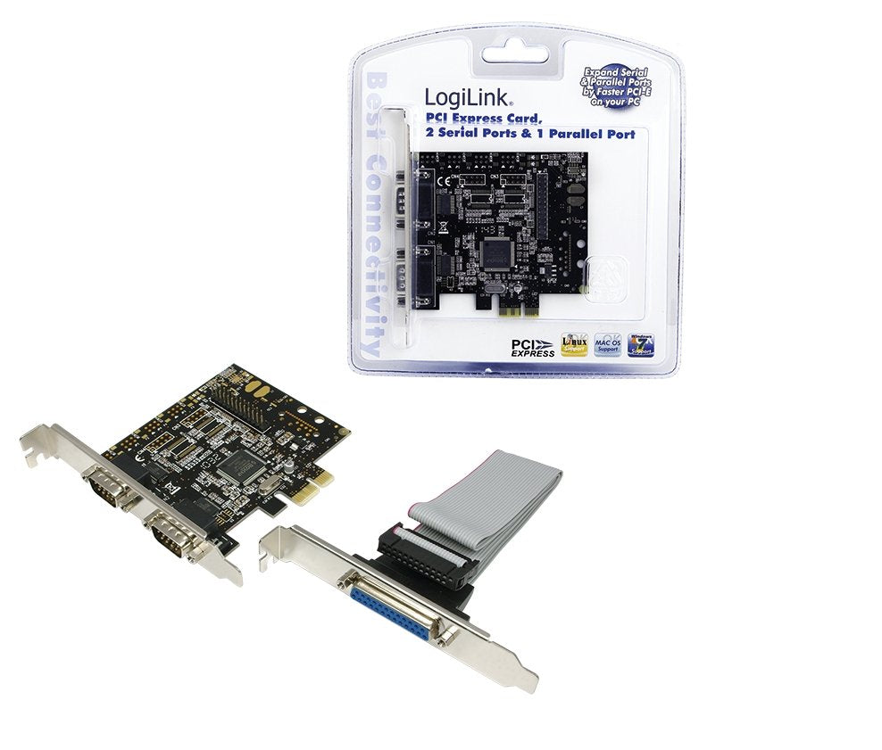 Logilink Tarjeta Pci Serie 2x+1x Parallelo