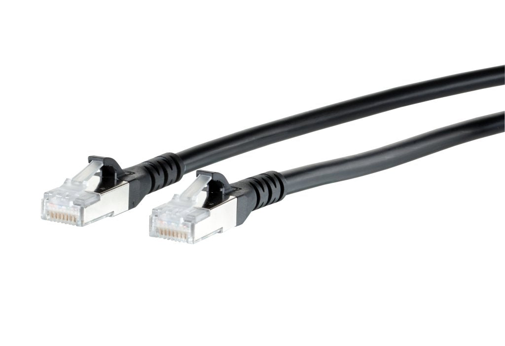 Metz Connect Patchcable Cat.6a Awg 26 Lsoh Schwarz 25m