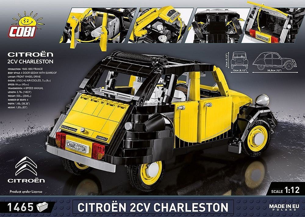 EAN 5902251243418 - COBI Citroen 2CV Charleston imagen 10