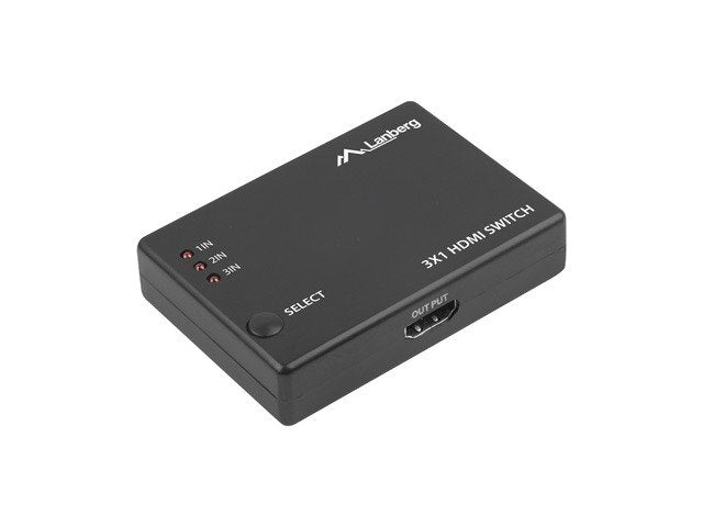 Lanberg Video Switch 3x Hdmi + Micro Usb Port Swv-Hdmi-0003