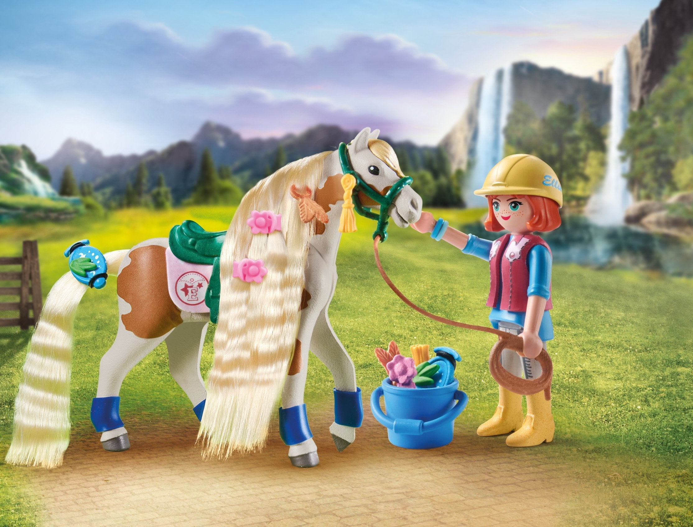 Playmobil Ellie Con Caballo