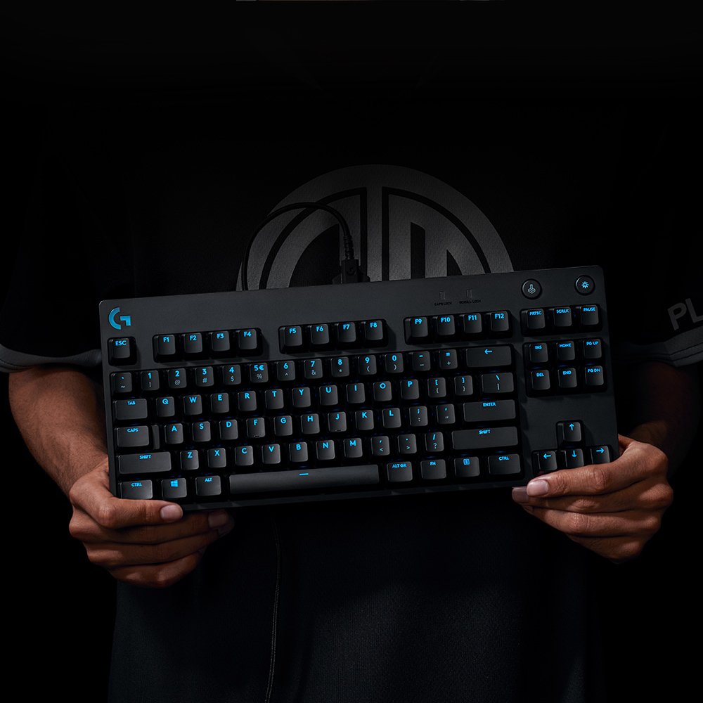 EAN 5099206086425 - Logitech G PRO teclado Juego USB QWERTY Internacional de EE.UU. Negro imagen 4