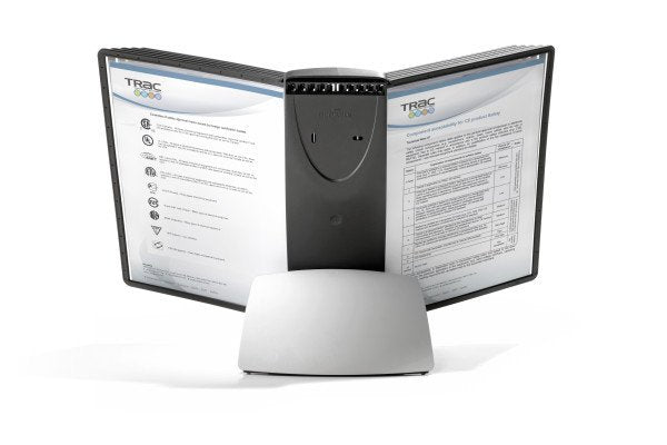 Simema De Paneles Expositores Durable Sherpamyletable M 10 Paneles Expositores Negros