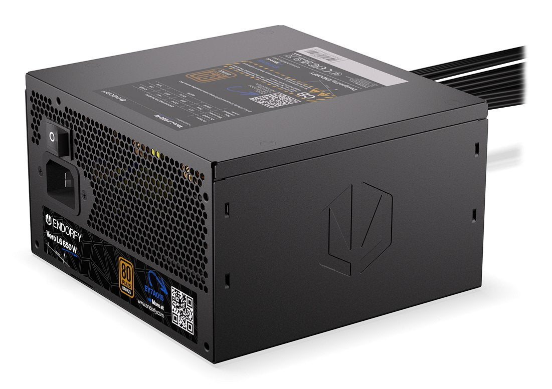 EAN 5903018668918 - ENDORFY Vero L6 unidad de fuente de alimentación 650 W 24-pin ATX ATX Negro imagen 5