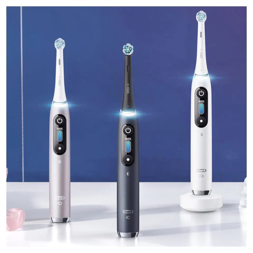Braun Oral-B Io Serie 9, Cepillo De Dientes Eléctrico Serie Io 9 2. Manos Bk/Pk