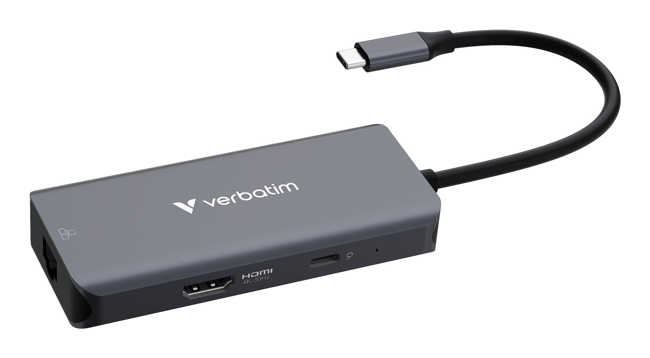 EAN 23942321576 - Verbatim 32157 hub de interfaz USB 3.2 Gen 1 (3.1 Gen 1) Type-C 5000 Mbit/s Gris imagen 1