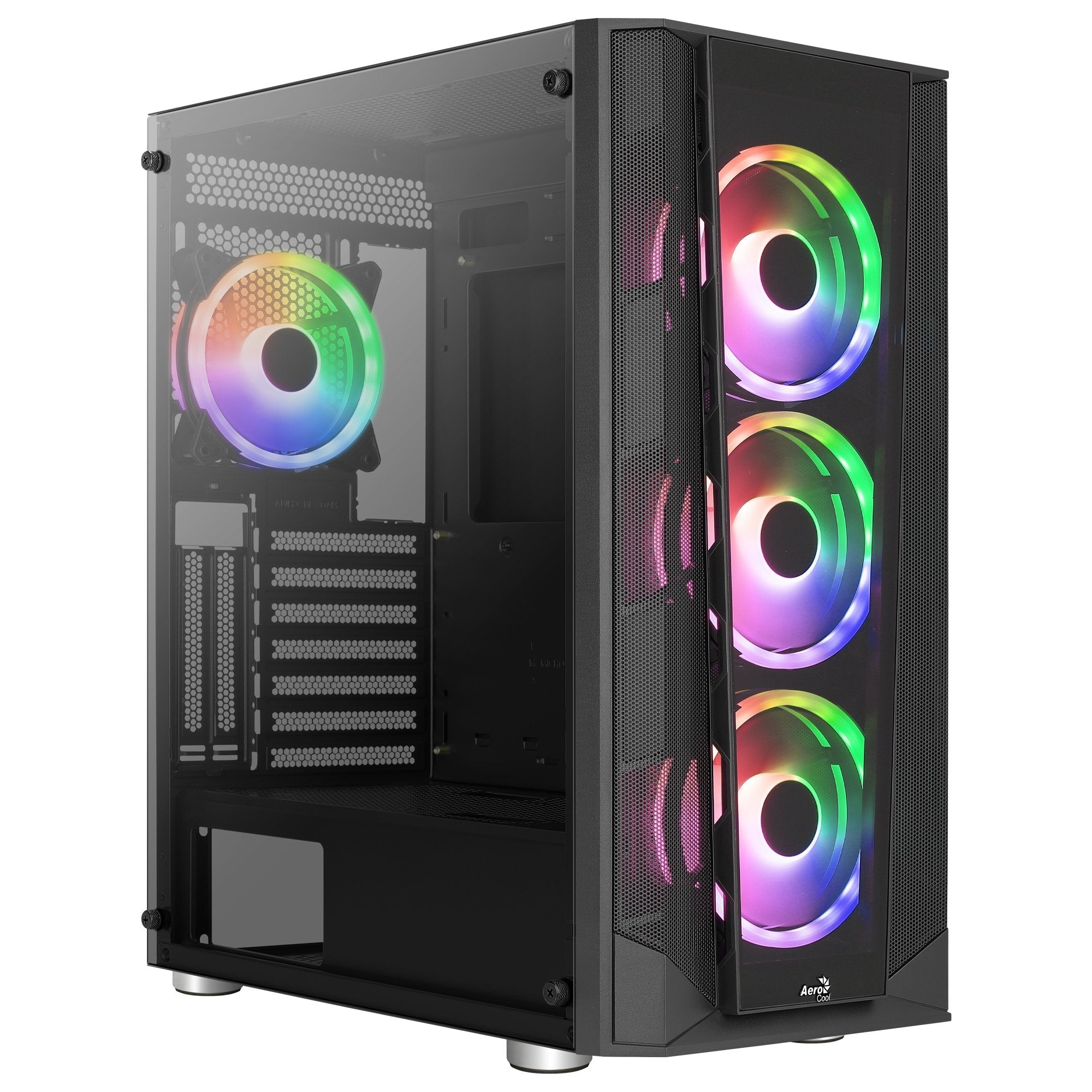 EAN 4711099471775 - Aerocool Prism ARGB Midi Tower Negro imagen 6