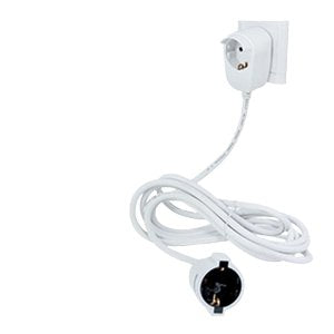 EAN 4006341700803 - REV 0016130114 base múltiple 3 m 2 salidas AC Interior Blanco imagen 1