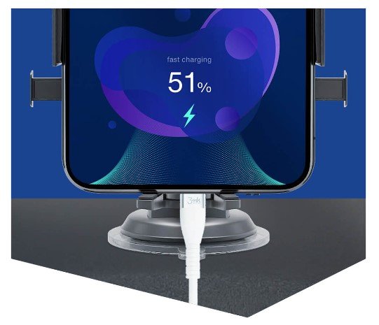 EAN 5903108450393 - 3MK Twist Automatic Car Holder Soporte pasivo Teléfono móvil/smartphone Negro imagen 4