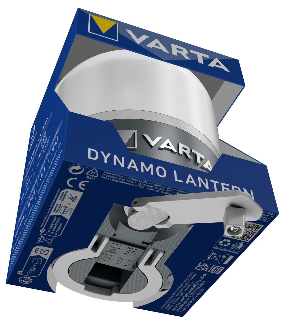 EAN 4008496070299 - Varta Dynamo Lantern Linterna de camping de carga con USB Puerto USB imagen 4