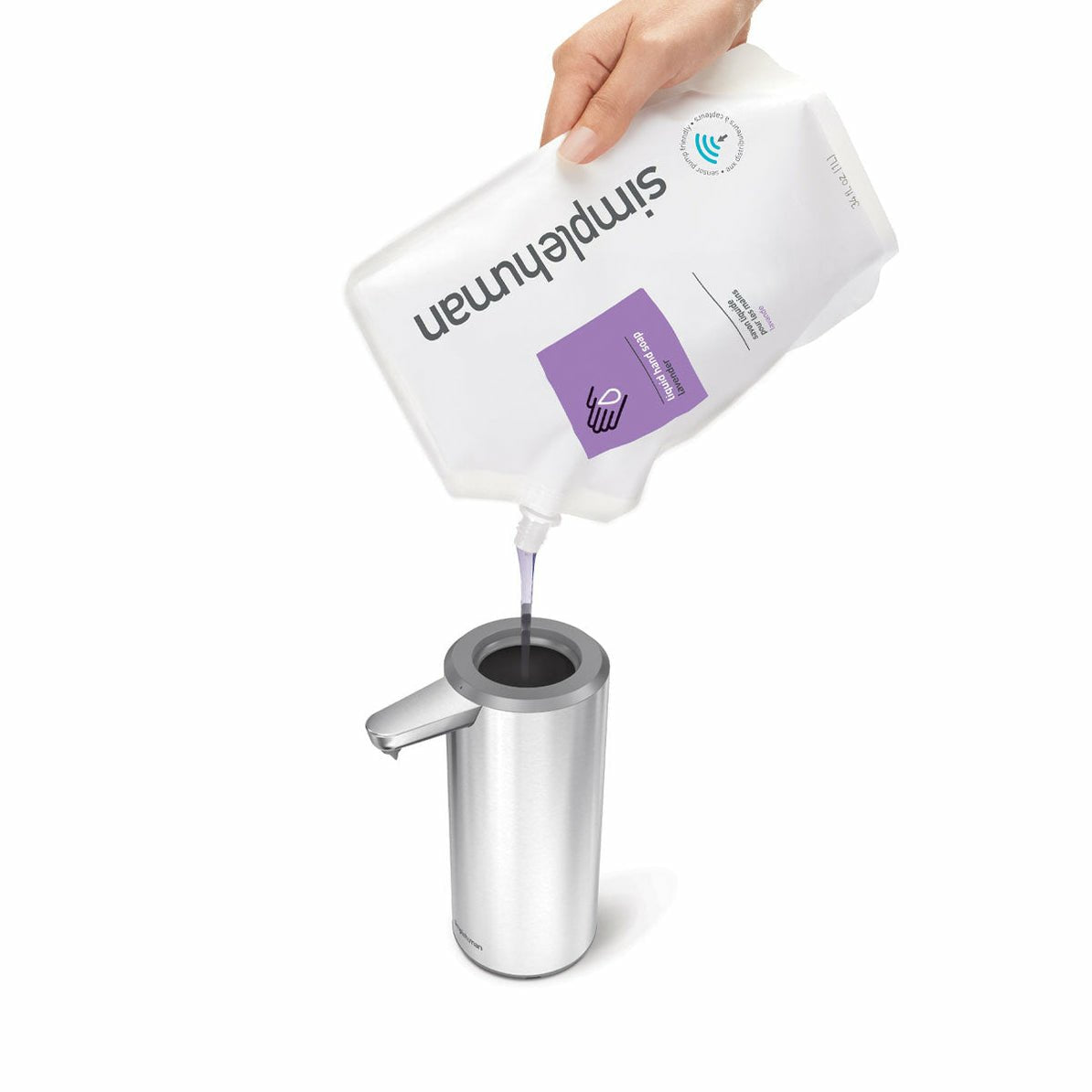 EAN 838810026510 - simplehuman ST1082 dispensador de jabón 0,266 L Acero inoxidable imagen 4