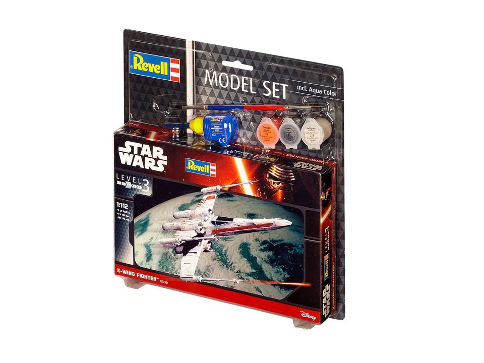 EAN 4009803636016 - Revell Model Set X-wing Fighter Maqueta de caza espacial Kit de montaje 1:112 imagen 3