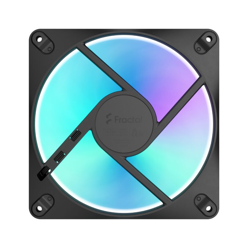 Fractal Dynamic 3 14 Rgb 3-Pack Black