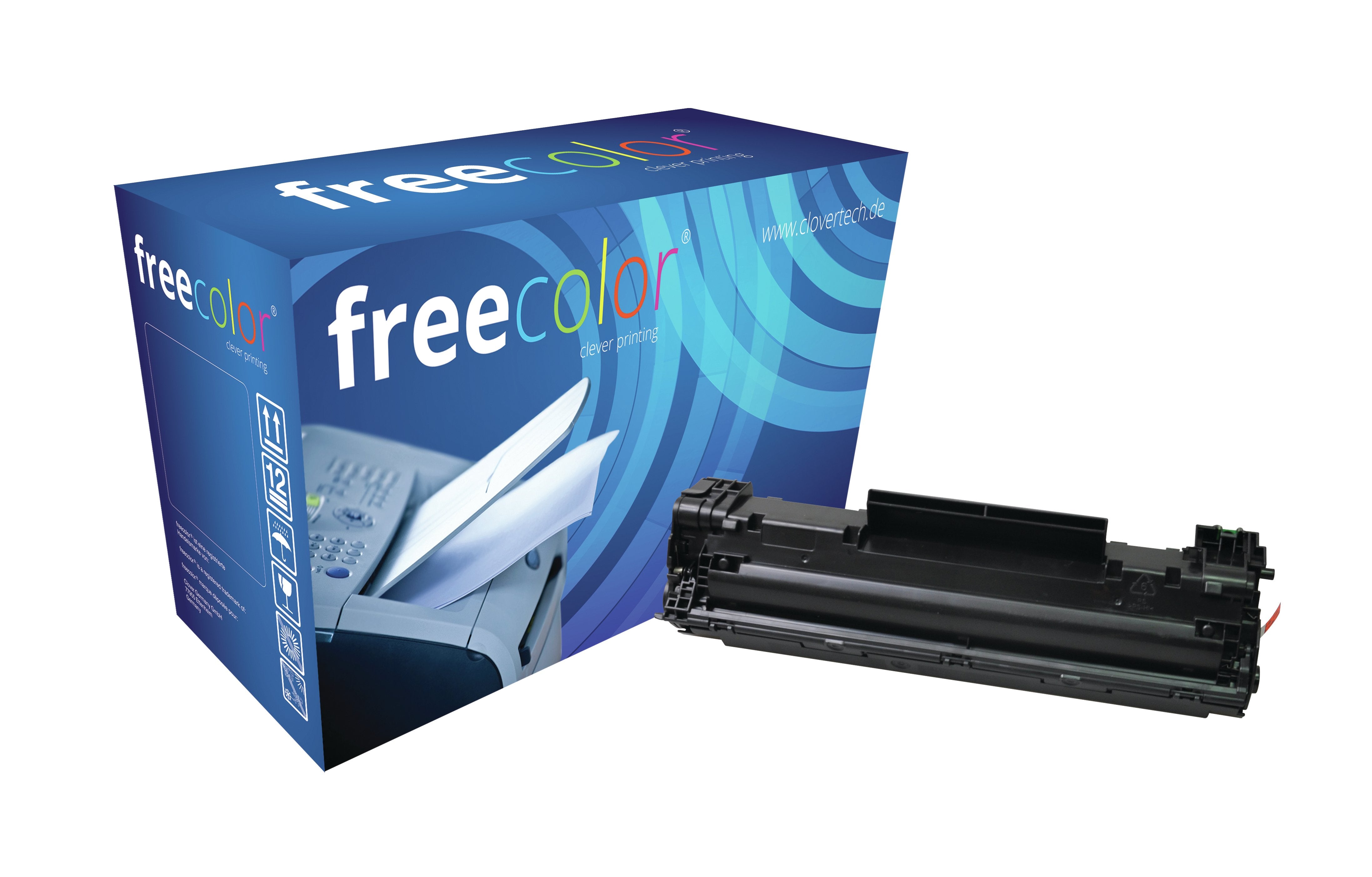 EAN 7612735018354 - Freecolor M127-FRC cartucho de tóner 1 pieza(s) Negro imagen 1