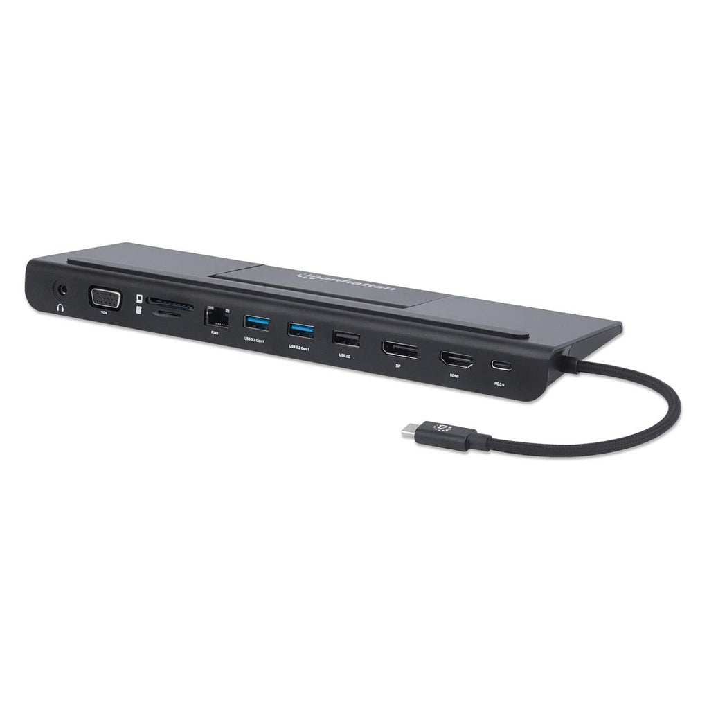 EAN 0766623153478 - Manhattan 153478 base para portátil y replicador de puertos Alámbrico USB 3.2 Gen 1 (3.1 Gen 1) Type-C Ne imagen 1