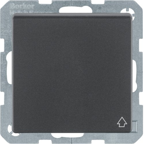 Berker 47516086 Toma De Corriente Schuko M. Tapa Abatible Q.1 Q.3 Anthraz
