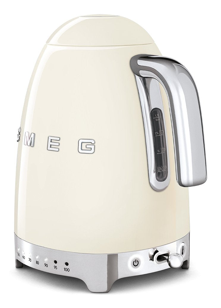 EAN 8017709231378 - Smeg KLF04CREU tetera eléctrica 1,7 L 2400 W Crema de color imagen 4