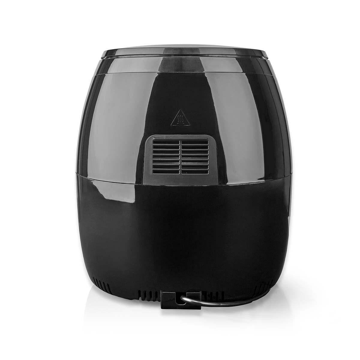 EAN 5412810334360 - Nedis KAAF250EBK freidora Sencillo 6,5 L Independiente 1800 W Freidora de aire caliente Negro imagen 4